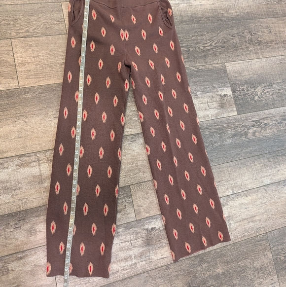 Undra Celeste Tribal Dot Knit Trousers Sz. Lg - Picture 9 of 10